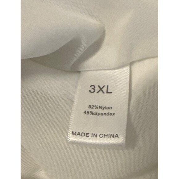 FeelinGirl White Shaping Bodysuit With Built-In Bra, Adjustable Straps, Medium - Picture 12 of 12